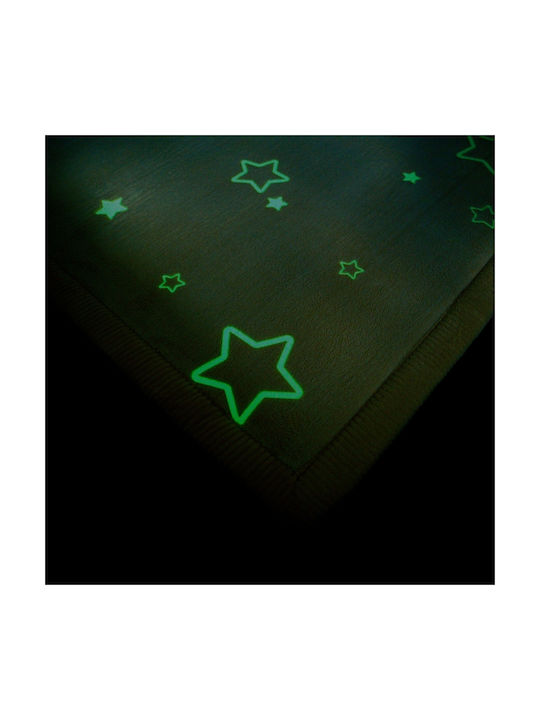 Hakuna Matte Handmade Kids Synthetic Rug Stars 170x120cm 25mm