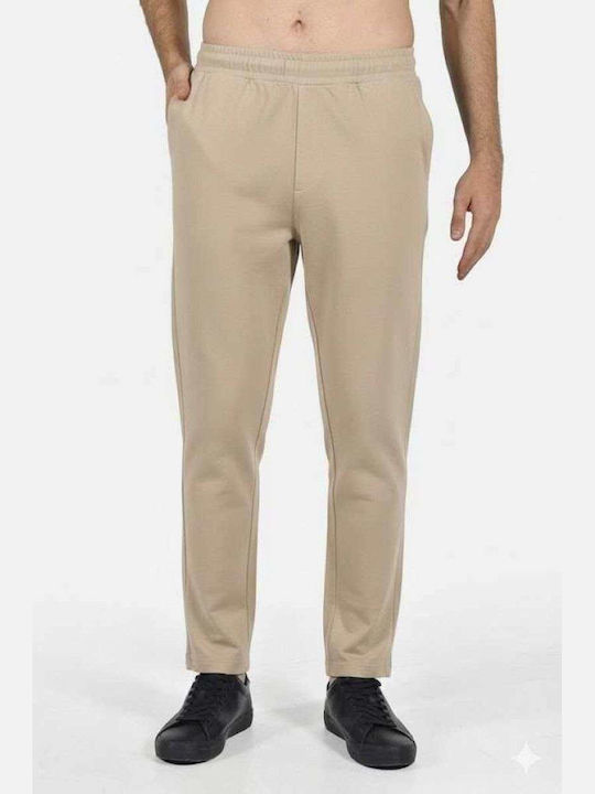 Herrenhose Elastische Lose Passform Beige