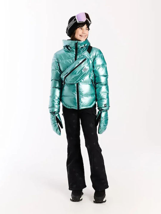 Детско Ежедневно Яке с Подплата и Качулка Glacial Blue Snowjacket