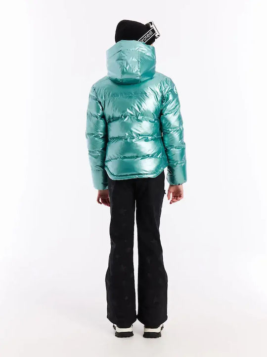 Детско Ежедневно Яке с Подплата и Качулка Glacial Blue Snowjacket