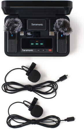 Saramonic Air 2-Person Set Wireless Microphone Flyout Journalistic