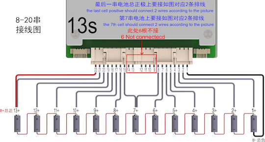 ANT BMS 8-20s 130a Kontinuierliche Entladung 325a Spitzenentladung Eingebaute Bluetooth-Einheit