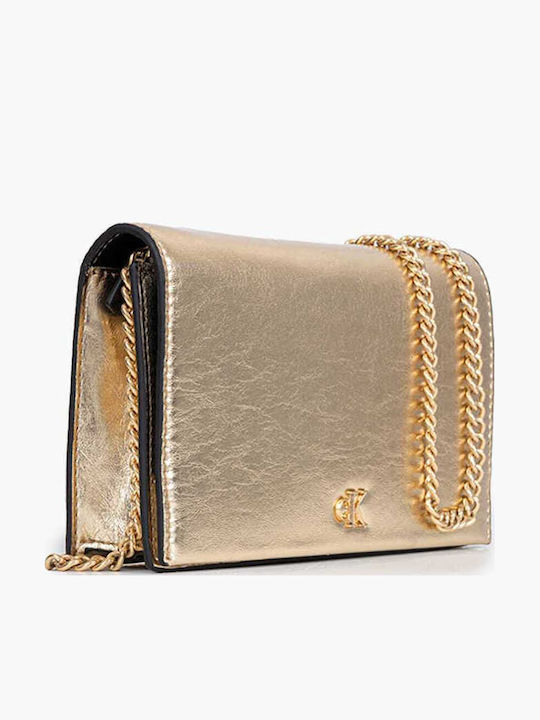 Metallic.on Women's Bag Shoulder Gold