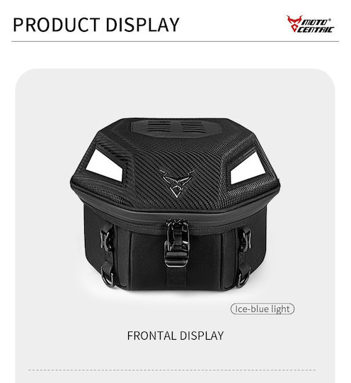 Waterproof Motorcycle Tail Bag 25lt Black