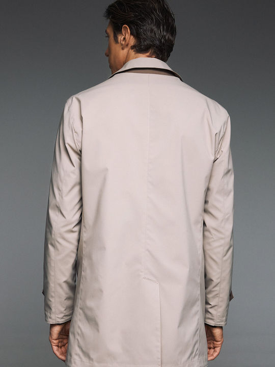 Men's Trenchcoat Beige/Brown