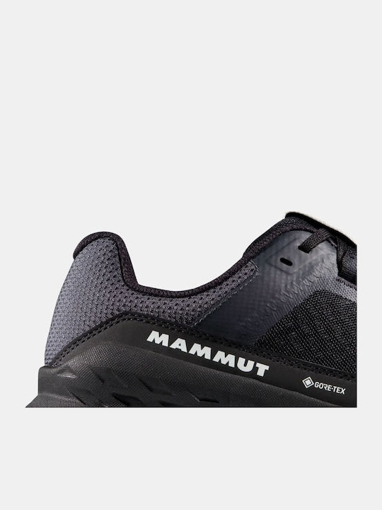 Mammut Men's Hiking Shoes Waterproof with Gore-Tex Membrane Black
