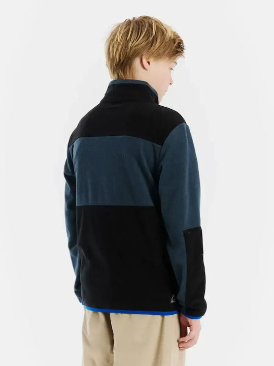 Kids Cardigan Fleece Twilight Navy