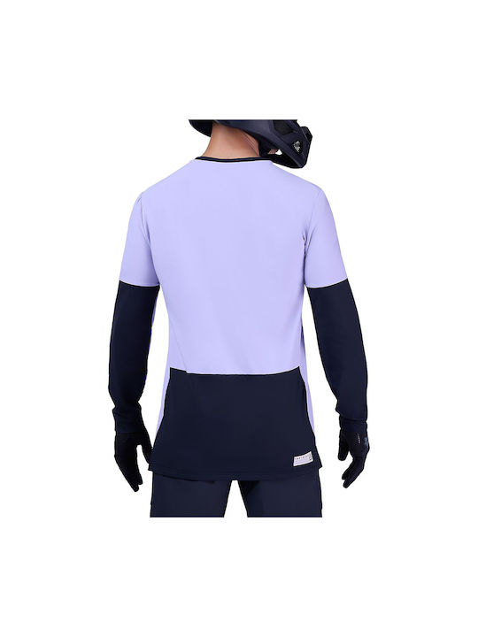 Fox Defend Long Sleeves Cycling Jersey Purple