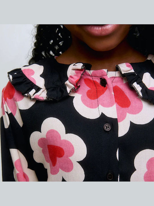 Kids Shirt Long Sleeve Black