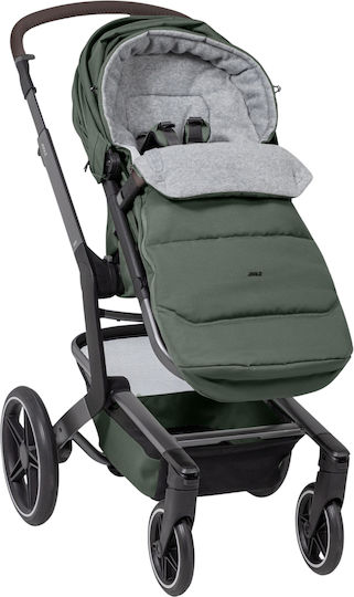 Joolz Universal Waterproof Stroller Footmuff with Fleece Lining Green