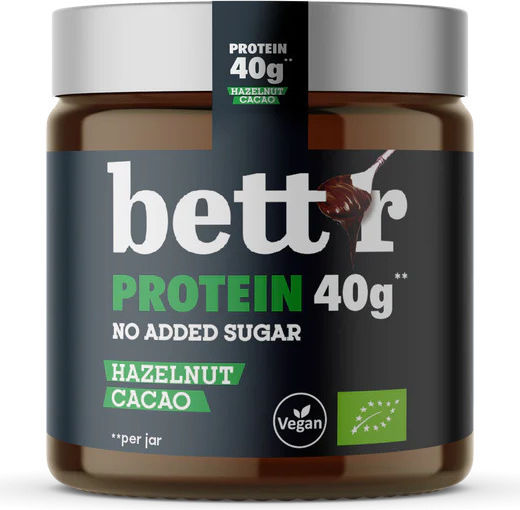 Bettr Produs organic Unt de alune cu Proteină Extra 250gr