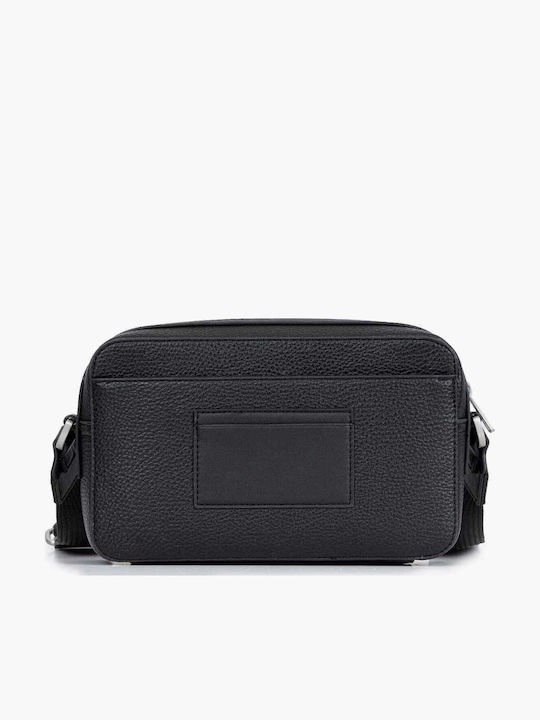 Rep.central Geantă pentru bărbați De umăr / tip crossbody Neagră