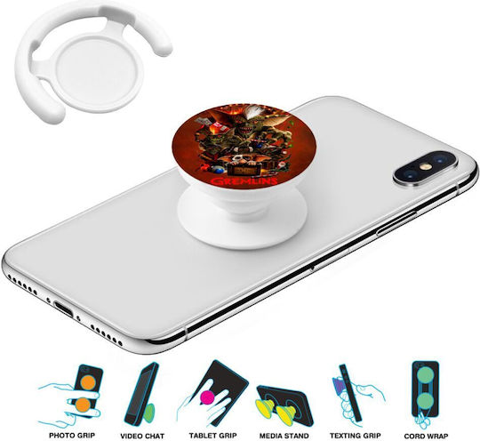 Gremlins Phone Holders Stand Alb Bază De Susținere Pentru Telefon În Mână