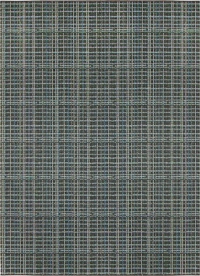 Nikotex Carpets Αντιολισθητικό Χαλί Σαλονιού Warren Έβενος-σιέλ 133x190