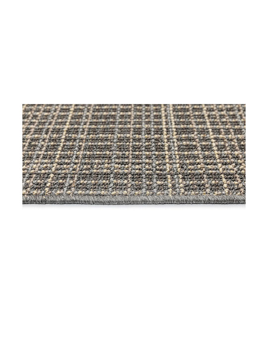 Nikotex Carpets Αντιολισθητικό Χαλί Σαλονιού Warren Μολυβί-κρεμ 133x190