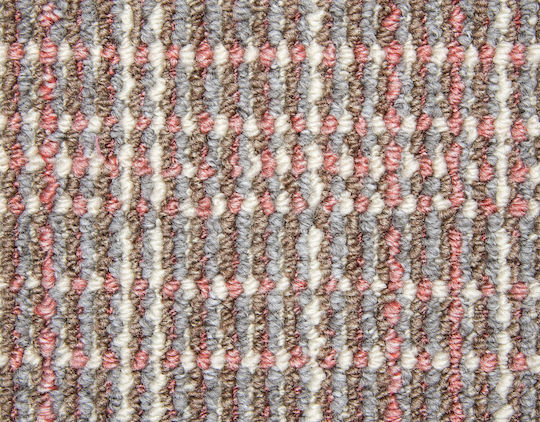 Nikotex Carpets Non-Slip Living Room Rug Warren Gray-Pink 133x190
