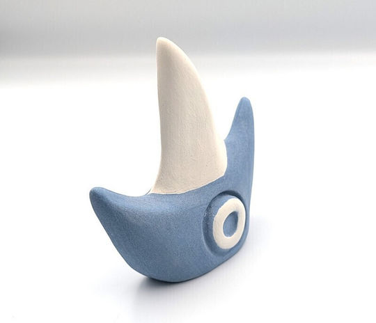 G2026/426 Decorativ Handmade Ceramic Vas De Corabie Grekas Home