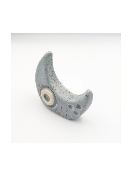 G2026/446 Tabletop Ceramic Decorative Moon Eye Grekas Home