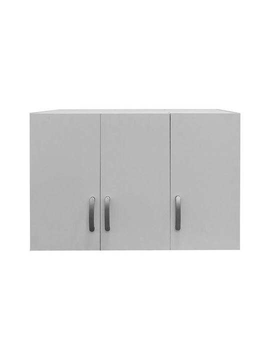 Pakketo Lego Rectangular Loft Closet made of Particleboard White Shade 90x41.5x11cm 383-000068 1pcs