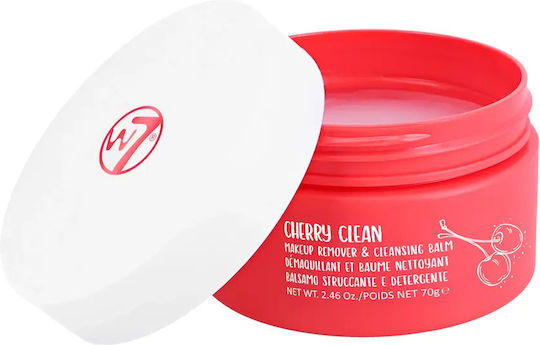 W7 Cosmetics Cherry Clean Balm Waterproof Makeup Remover Face & Eyes 70gr