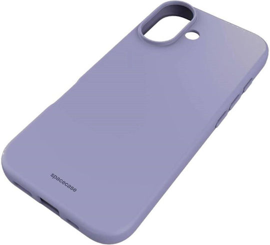 Spacecase Задна корица Силикон Лилав (iPhone 17)