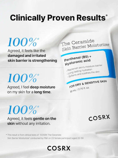 Cosrx The Ceramide Skin Barrier Creme Gesicht 80ml