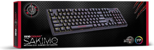 Zeroground Sakimo v2.0 Gaming Μηχανικό Πληκτρολόγιο με Outemu Red διακόπτες και RGB φωτισμό (Αγγλικό US)