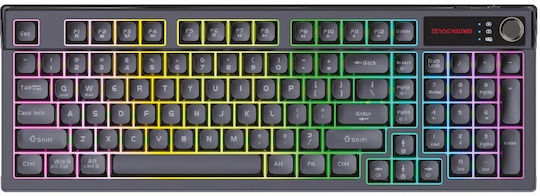 Zeroground Hanzo V3.0 Gaming Πληκτρολόγιο με RGB φωτισμό (Αγγλικό US)