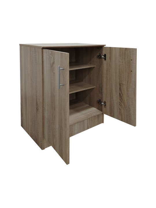 Souken Wooden Shoe Organizer Beige 60x40x80cm