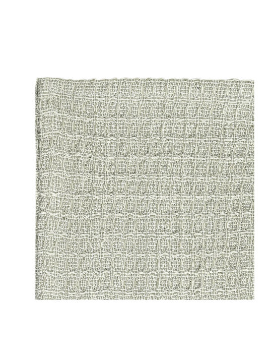 Estia Piccolo Handtuch aus 100% Baumwolle in Gray Farbe 45x65cm 2Stück
