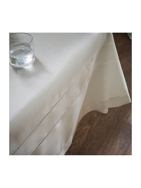 Gofis Home Tischtuch Lorelai Offwhite 197 150x220cm