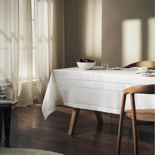 Gofis Home Τραπεζομάντηλο Lorelai Offwhite 197 150x220εκ.