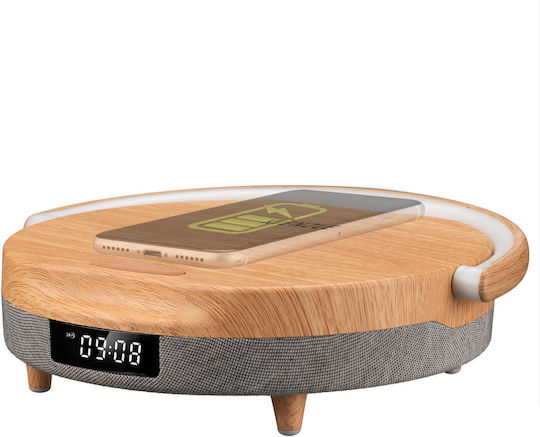 Kienzle Led-Wecker Kabellose Aufladung Bt-Lautsprecher