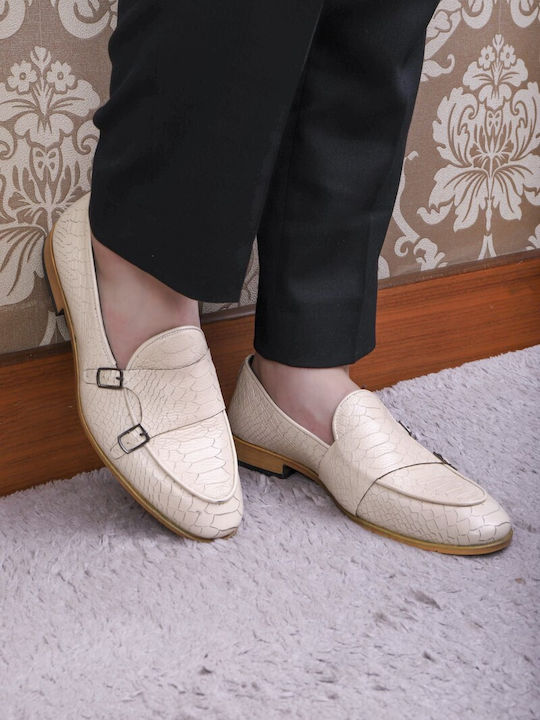 Mocasini barbati in Bej Culori