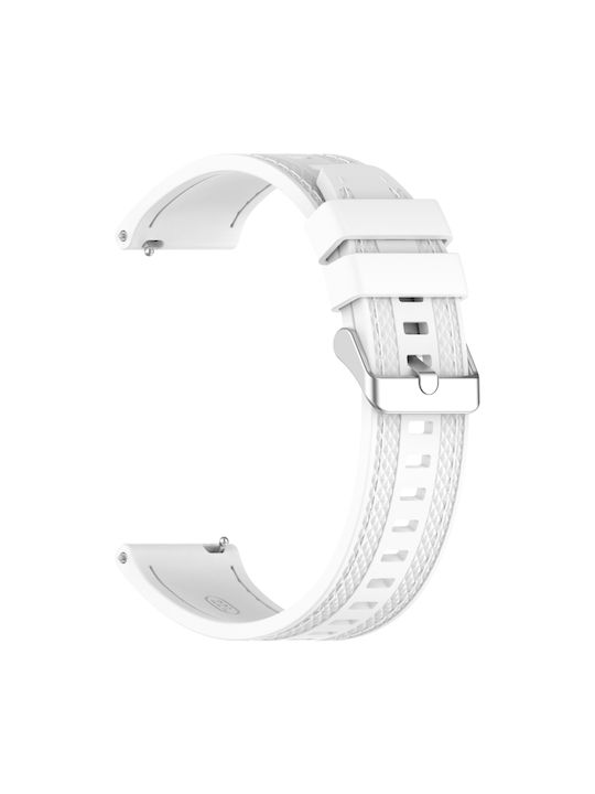 Λουράκι Σιλικόνης Λευκό (Xiaomi Watch S4 47mm)