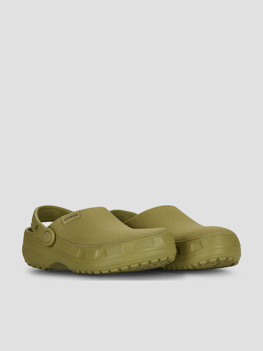 Crocs Classic Damen Clogs Grün