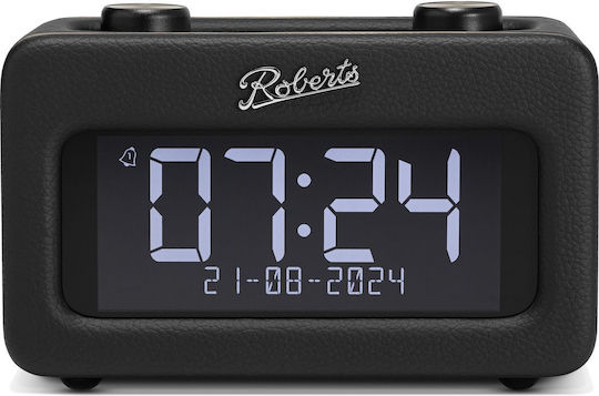Roberts Revival Rest Φορητό Ραδιόφωνο Επαναφορτιζόμενο DAB+ με Bluetooth Μαύρο