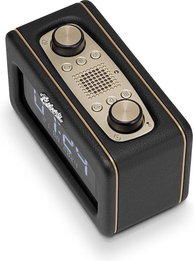 Roberts Revival Rest Φορητό Ραδιόφωνο Επαναφορτιζόμενο DAB+ με Bluetooth Μαύρο