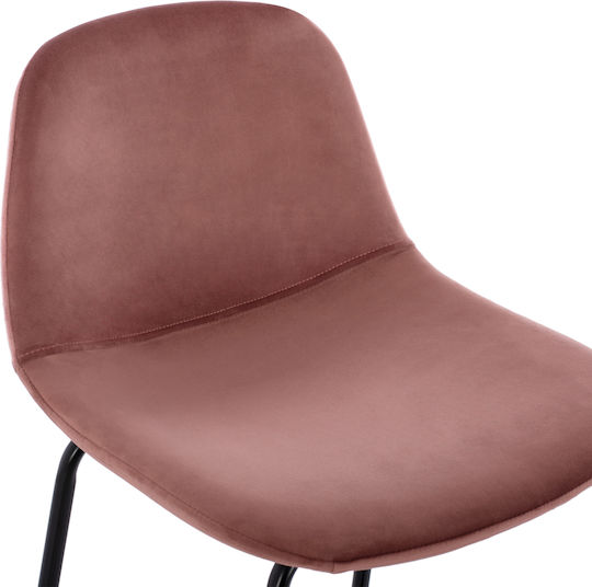 Hocker Bar Gepolstert mit Samt Vincent Rotten Apple 4Stück 47x51x96cm