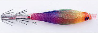 Yamashita L Oppai Sutte 7-2 Squid Jigs Fluorescent 7cm Glow & Uv 4901