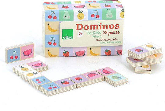 Επιτραπέζιο Παιχνίδι Domino για 1 Παίκτη 2+ Ετών (FR) Vilac