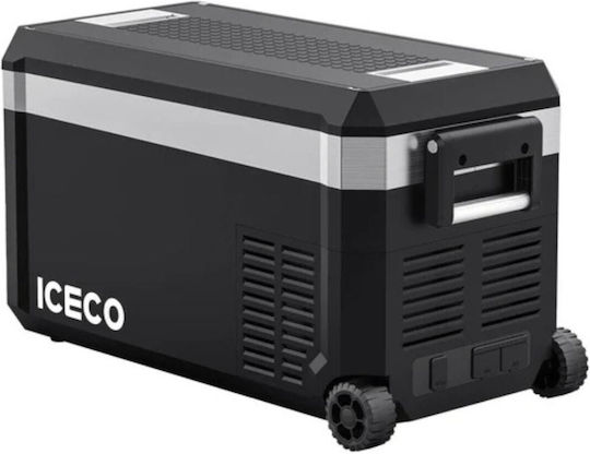 Kraft World Преносим Хладилник 30л Капацитет 100-240V / 12V / 24V Черен