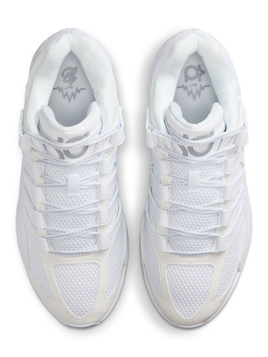 KD18 "Pure Money" Ниски Баскетболни Обувки Бели