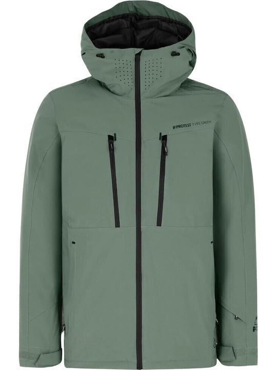 Μπουφάν Αδιάβροχο Aspen Green