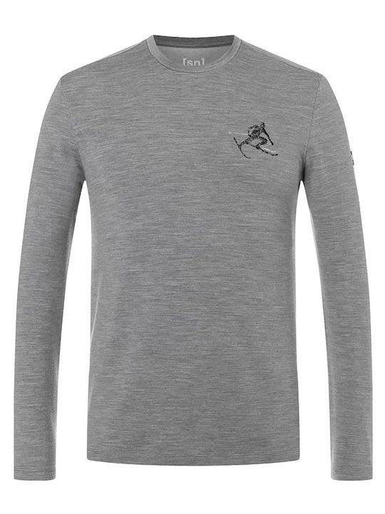 Langarm-Pullover Gray