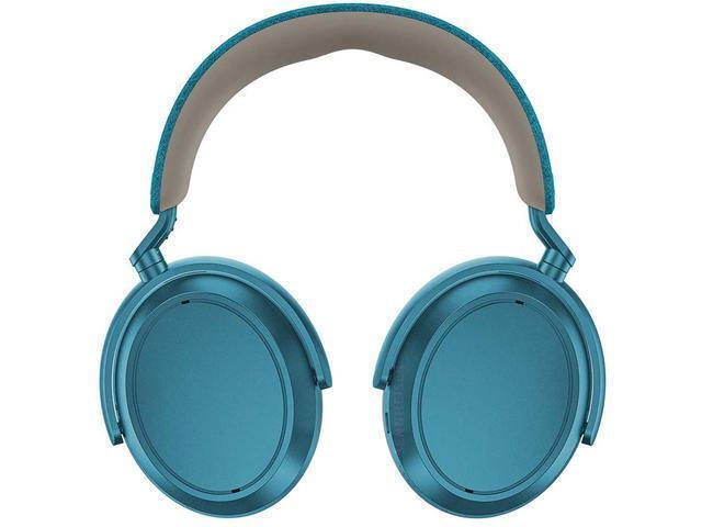 Sennheiser Momentum 4 Ασύρματα / Ενσύρματα Over Ear Ακουστικά με 60 ώρες Λειτουργίας και Quick Charge Τιρκουάζ (800073)