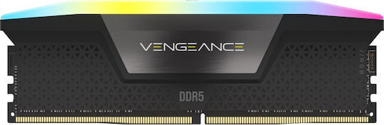 Corsair Vengeance 64GB DDR5 RAM cu 2 module (2x32GB) și Viteză