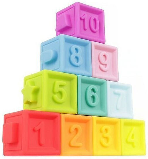 Играчка за подреждане от силикон за 6++ месеца
