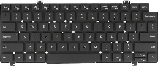 Лаптоп Клавиатура Dell Latitude 5420 7420 7520 Задно Осветяване