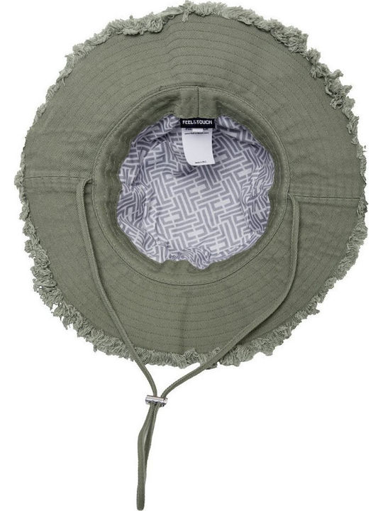 Feel & Touch Fabric Women's Hat Green
